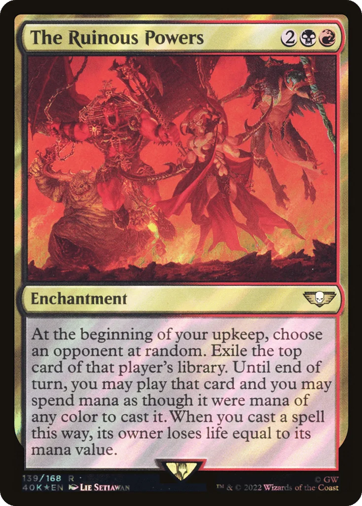 The Ruinous Powers · Warhammer 40,000 Commander