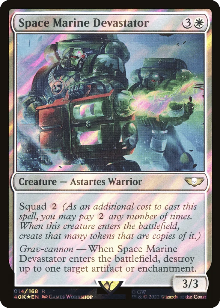 Space Marine Devastator · Warhammer 40,000 Commander