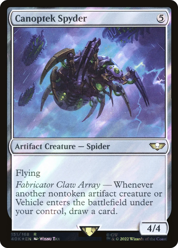 Canoptek Spyder · Warhammer 40,000 Commander