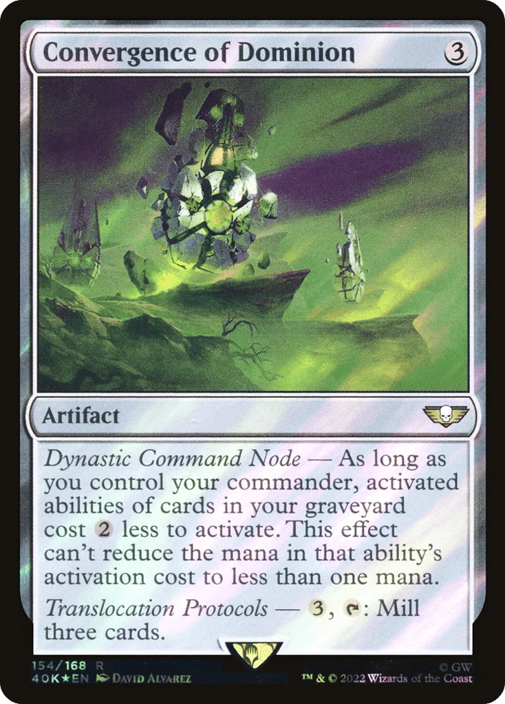 Convergence of Dominion · Warhammer 40,000 Commander