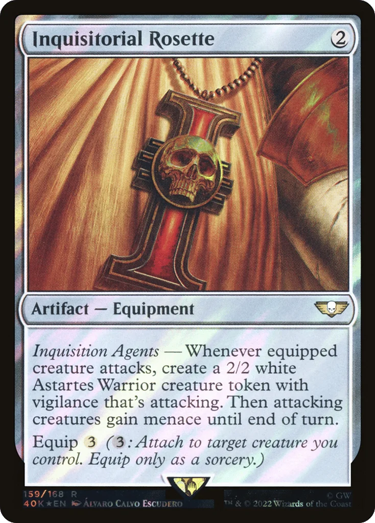 Inquisitorial Rosette · Warhammer 40,000 Commander