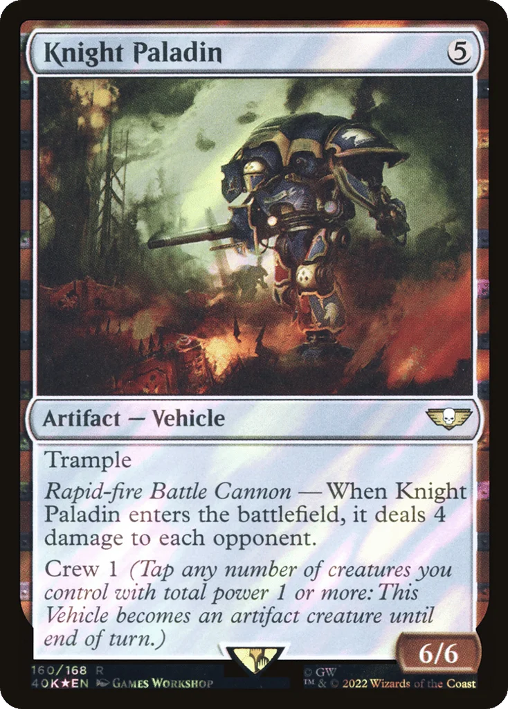 Knight Paladin · Warhammer 40,000 Commander