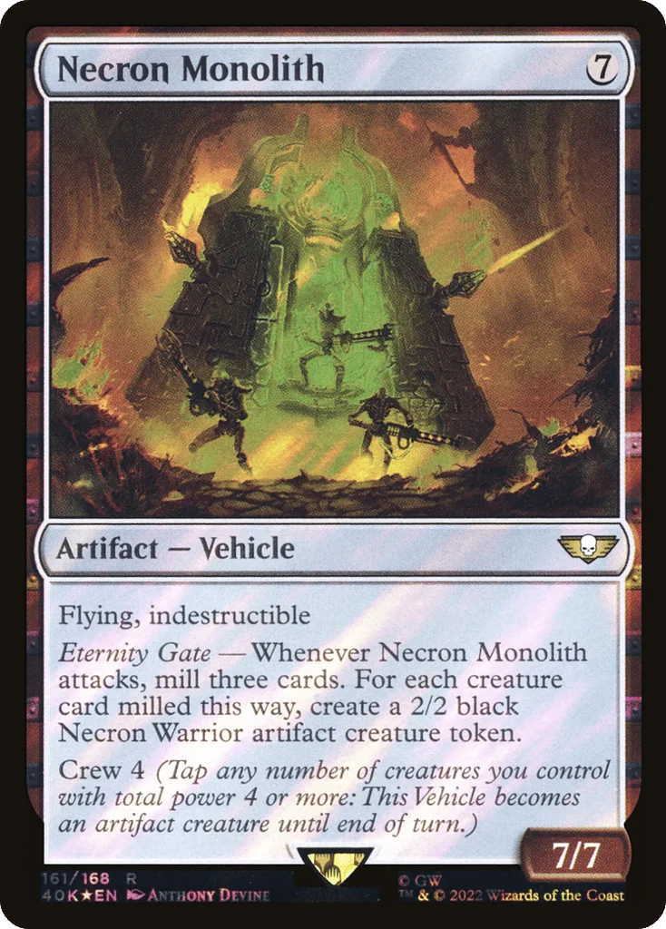 Necron Monolith · Warhammer 40,000 Commander