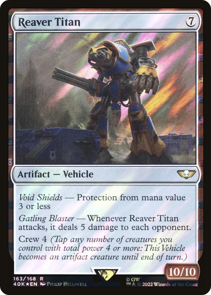 Reaver Titan · Warhammer 40,000 Commander