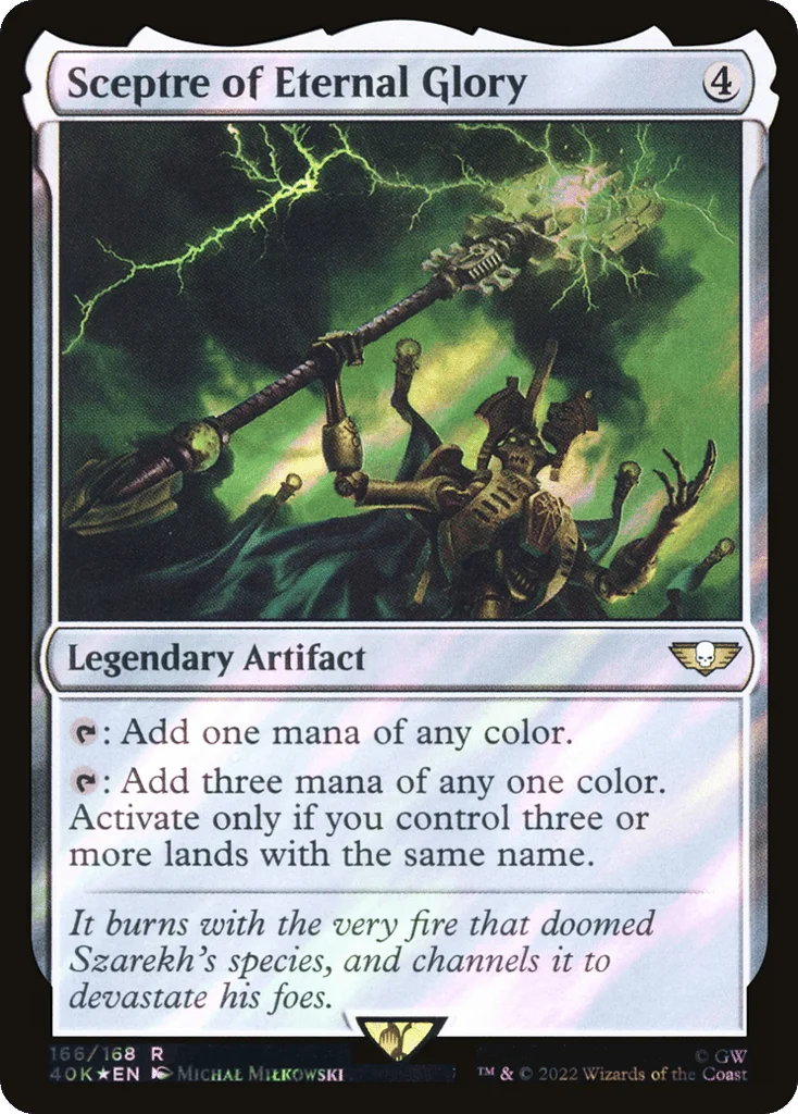 Sceptre of Eternal Glory · Warhammer 40,000 Commander