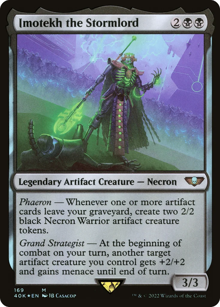 Imotekh the Stormlord · Warhammer 40,000 Commander