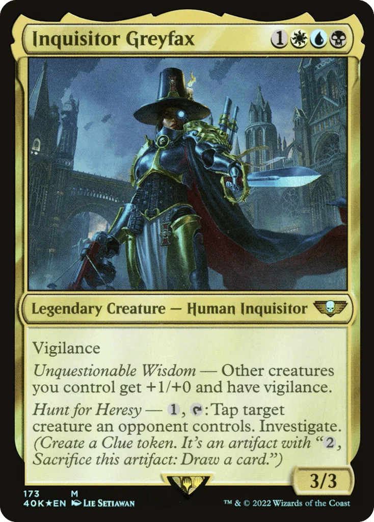 Inquisitor Greyfax · Warhammer 40,000 Commander