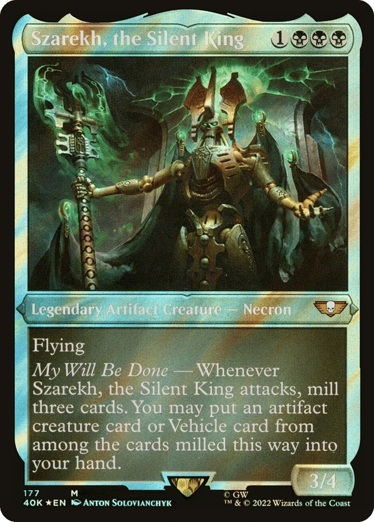 Szarekh, the Silent King · Warhammer 40,000 Commander