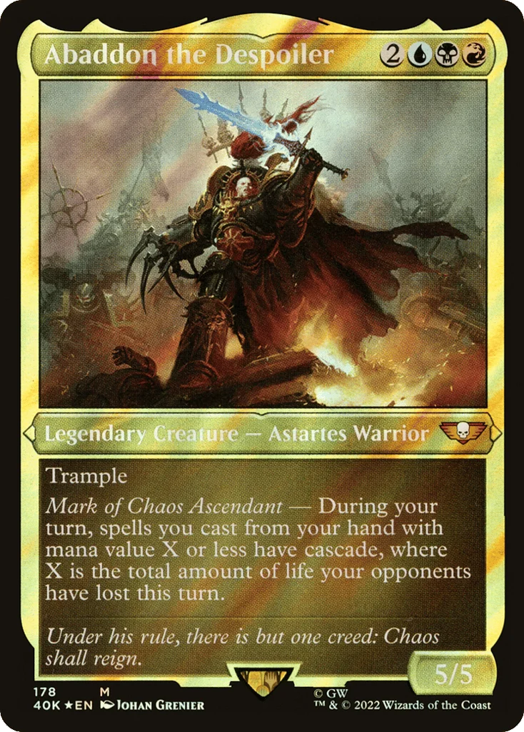 Abaddon the Despoiler · Warhammer 40,000 Commander