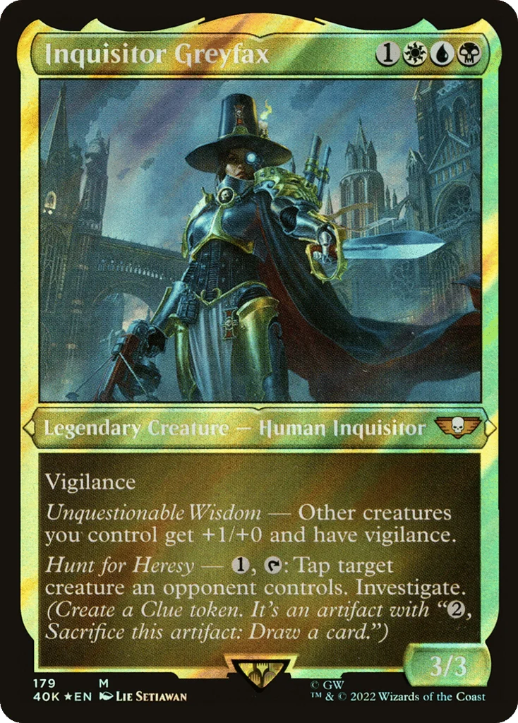 Inquisitor Greyfax · Warhammer 40,000 Commander