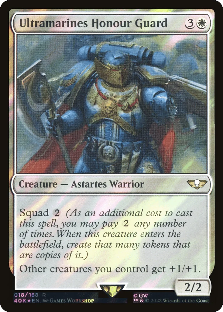 Ultramarines Honour Guard · Warhammer 40,000 Commander