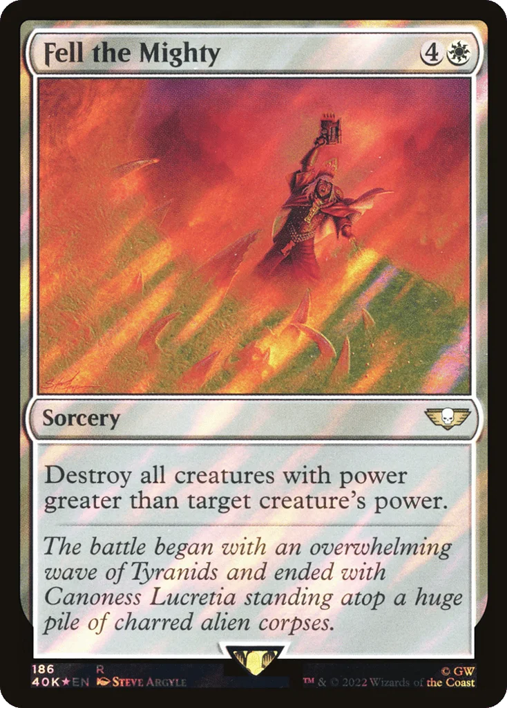 Fell the Mighty · Warhammer 40,000 Commander