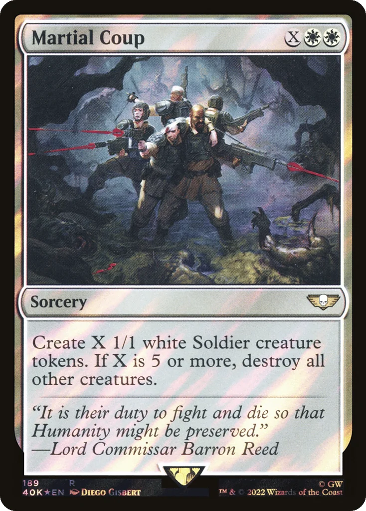 Martial Coup · Warhammer 40,000 Commander