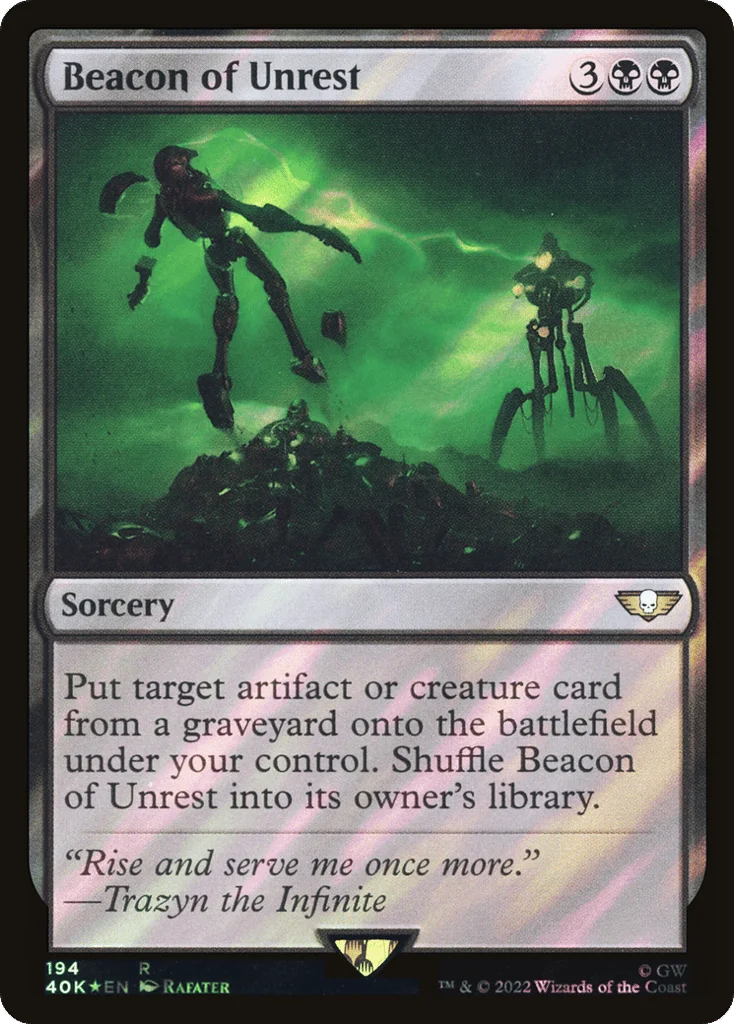 Beacon of Unrest · Warhammer 40,000 Commander