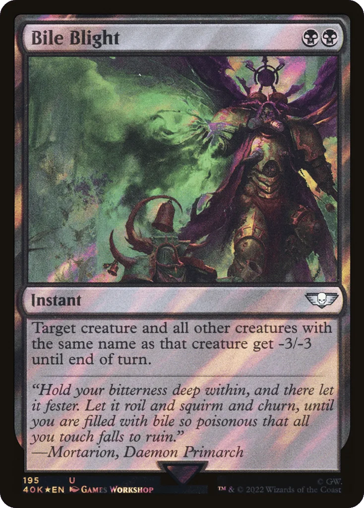 Bile Blight · Warhammer 40,000 Commander
