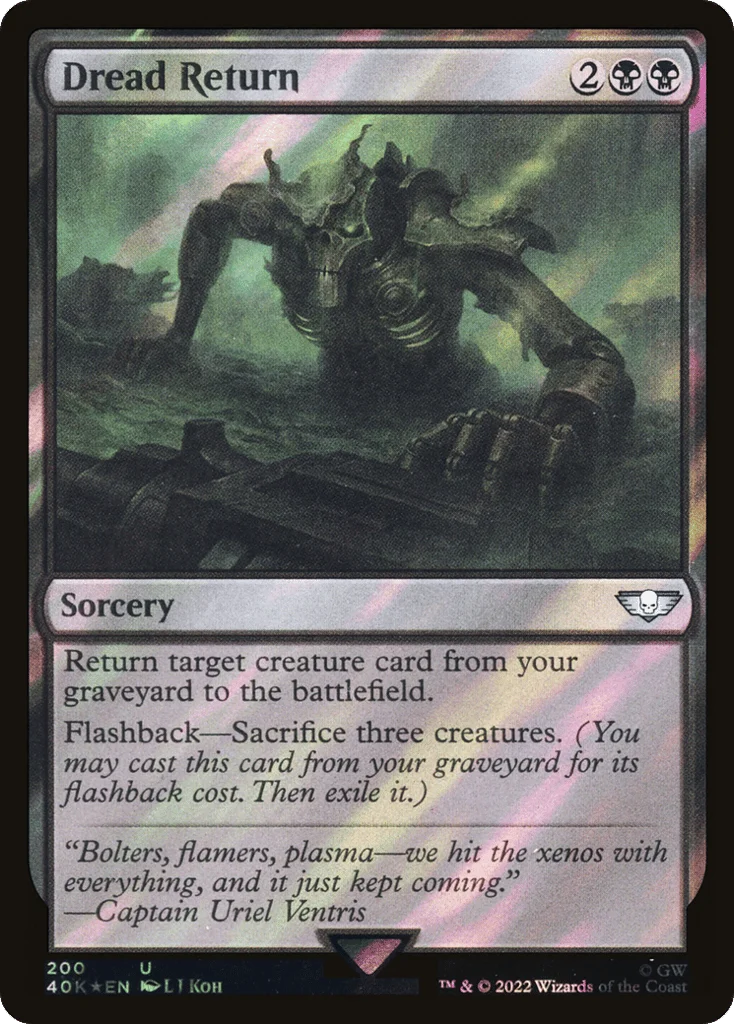 Dread Return · Warhammer 40,000 Commander