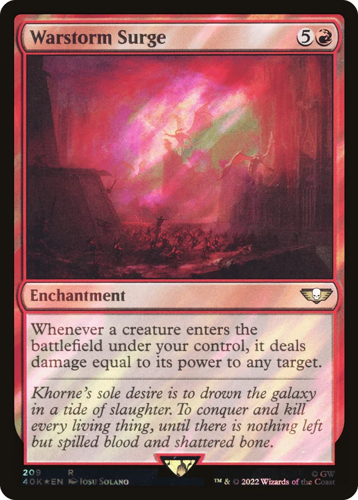 Warstorm Surge · Warhammer 40,000 Commander