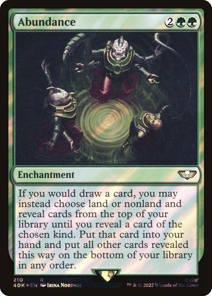Abundance · Warhammer 40,000 Commander
