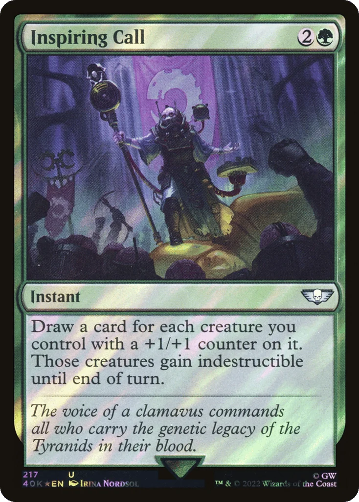 Inspiring Call · Warhammer 40,000 Commander