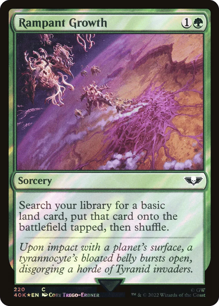 Rampant Growth · Warhammer 40,000 Commander