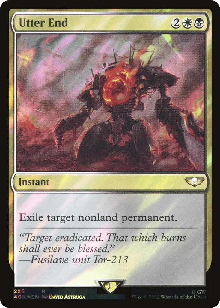 Utter End · Warhammer 40,000 Commander
