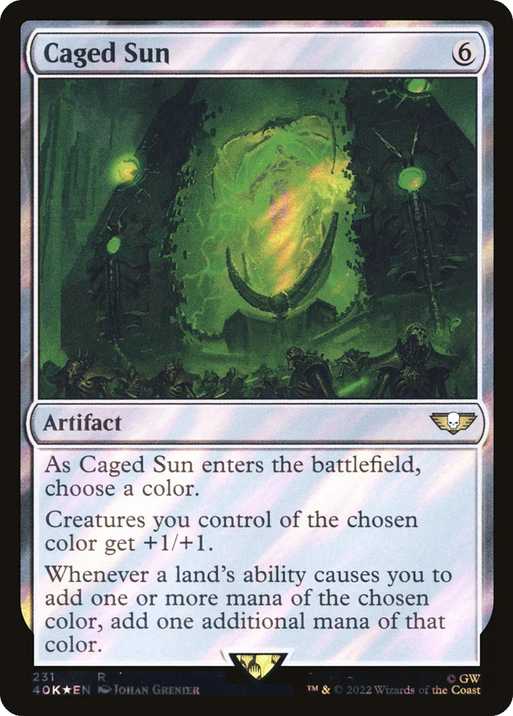 Caged Sun · Warhammer 40,000 Commander