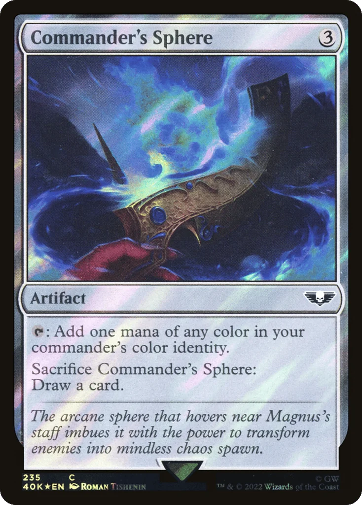Commander's Sphere · Warhammer 40,000 Commander