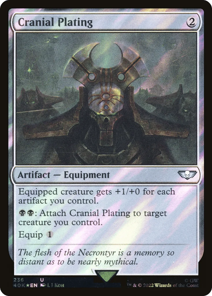 Cranial Plating · Warhammer 40,000 Commander