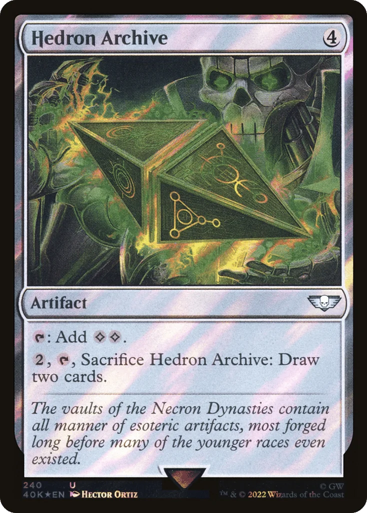 Hedron Archive · Warhammer 40,000 Commander