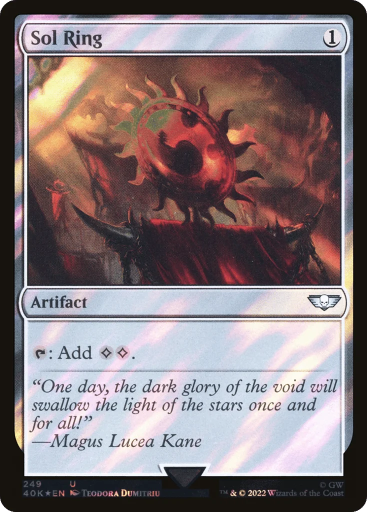 Sol Ring · Warhammer 40,000 Commander