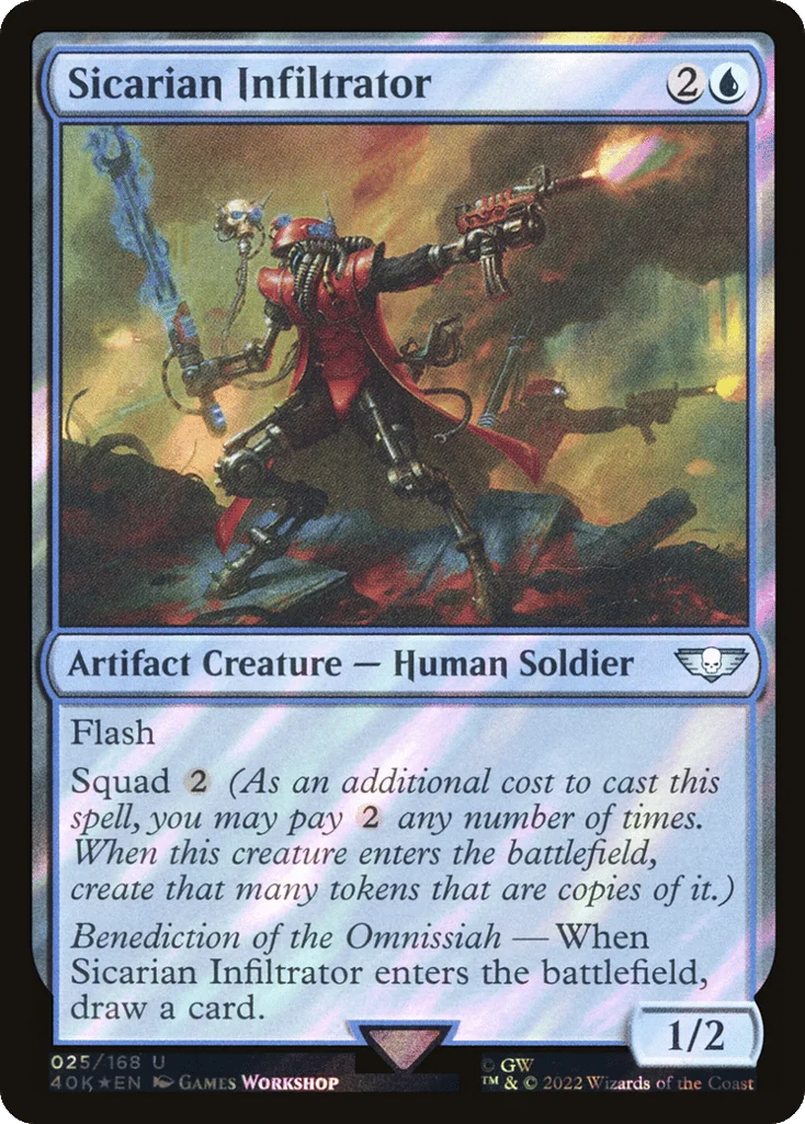 Sicarian Infiltrator · Warhammer 40,000 Commander