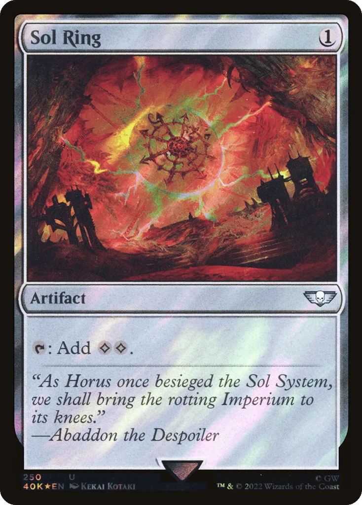 Sol Ring · Warhammer 40,000 Commander