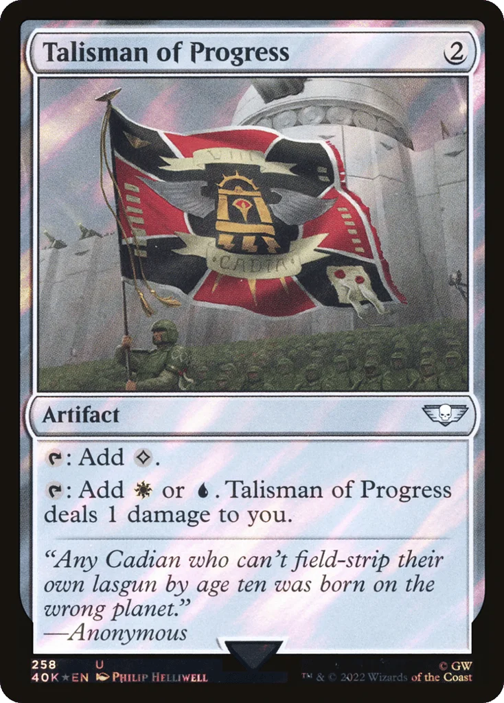 Talisman of Progress · Warhammer 40,000 Commander