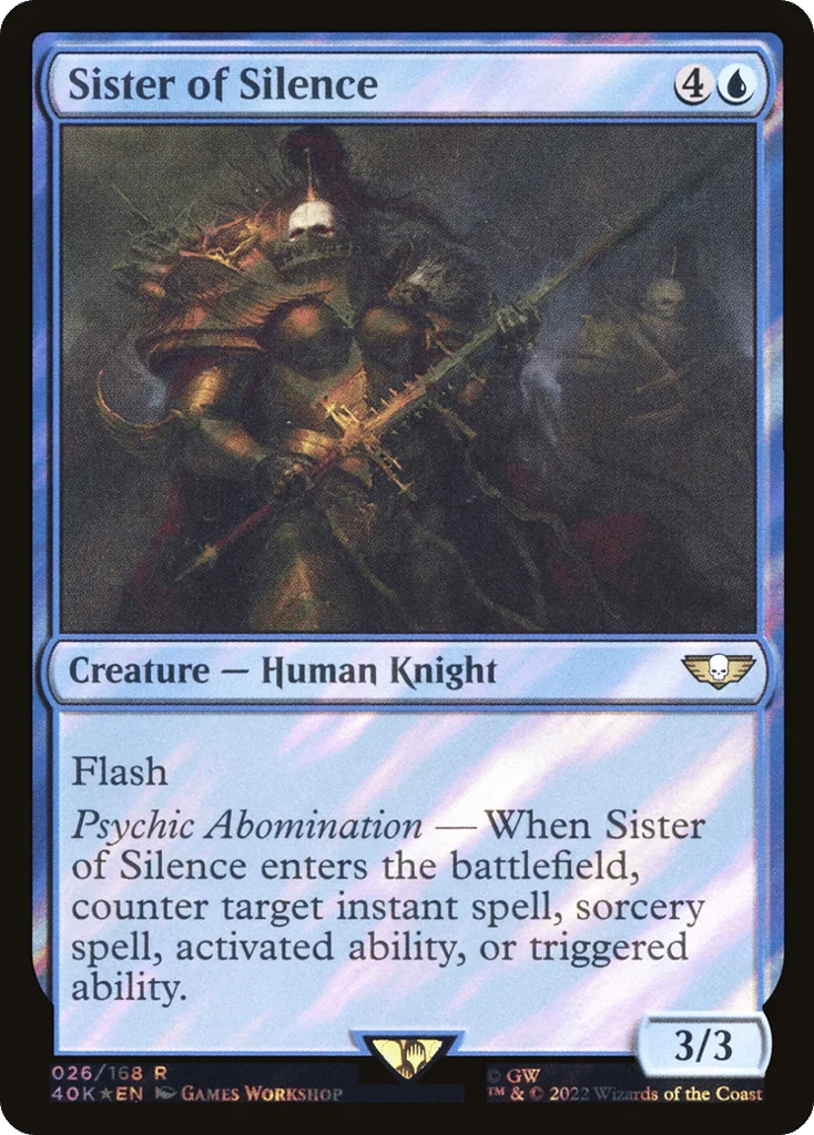 Sister of Silence · Warhammer 40,000 Commander