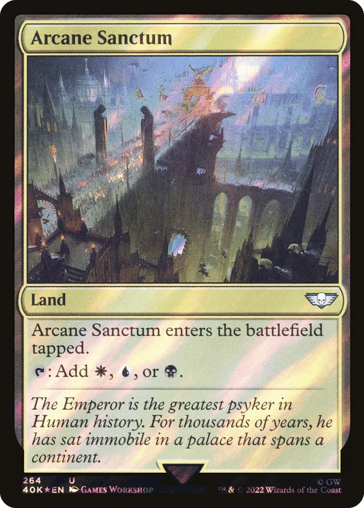Arcane Sanctum · Warhammer 40,000 Commander