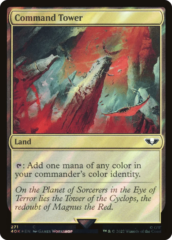 Command Tower · Warhammer 40,000 Commander