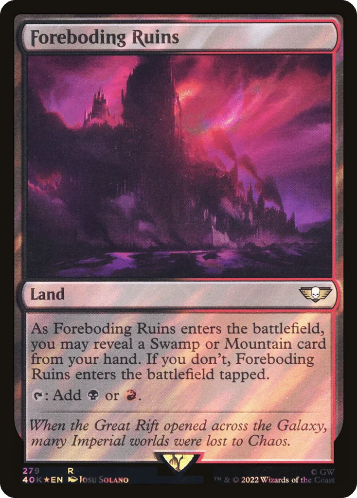Foreboding Ruins · Warhammer 40,000 Commander