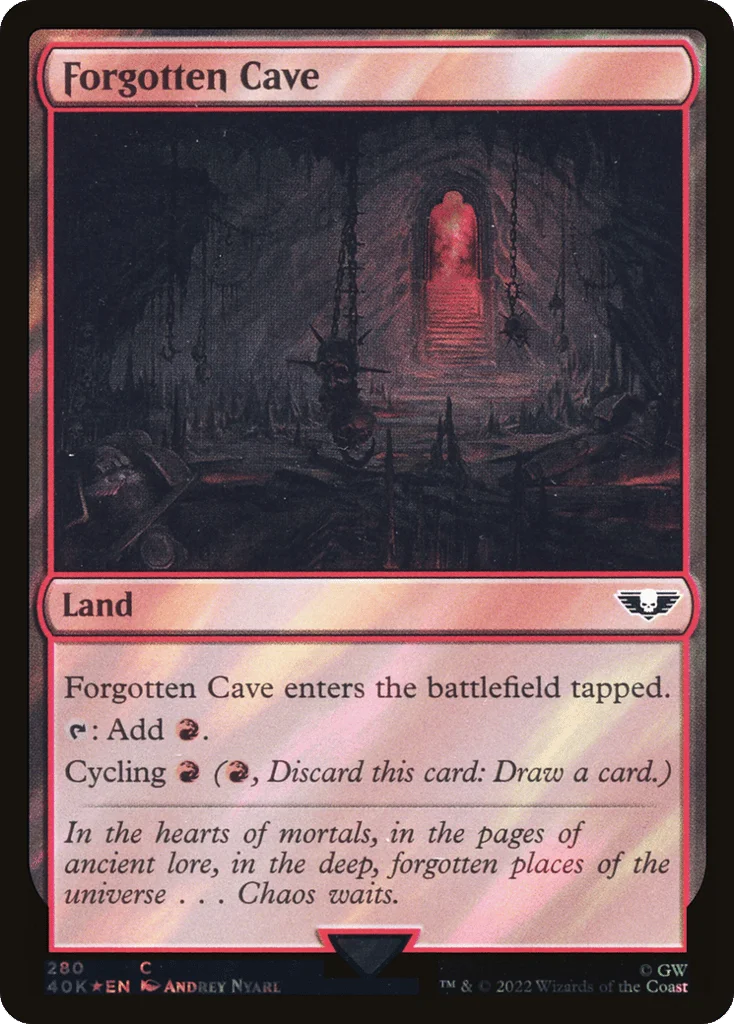 Forgotten Cave · Warhammer 40,000 Commander