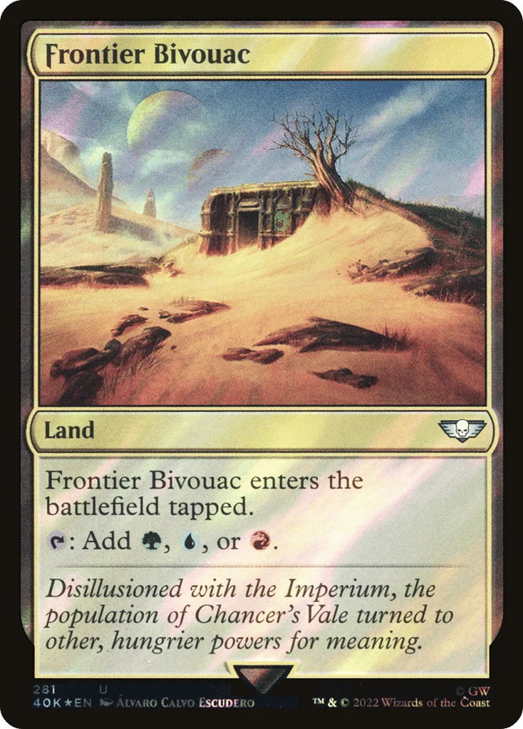 Frontier Bivouac · Warhammer 40,000 Commander