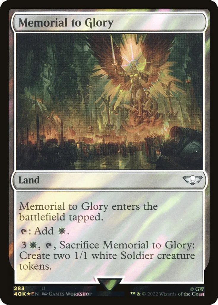 Memorial to Glory · Warhammer 40,000 Commander
