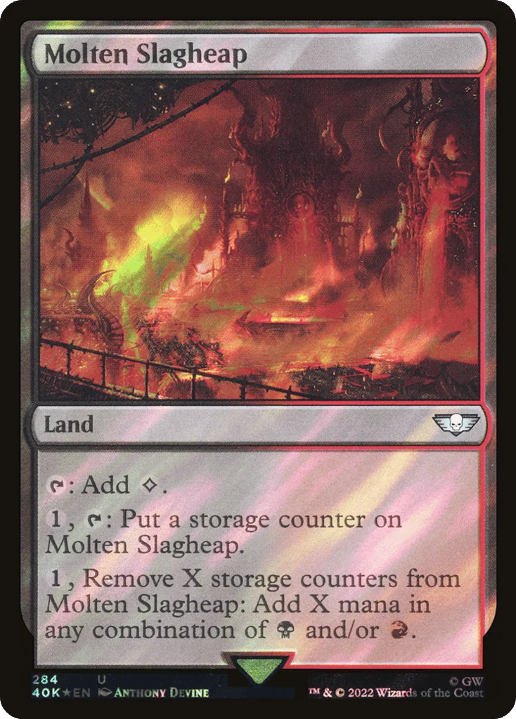 Molten Slagheap · Warhammer 40,000 Commander