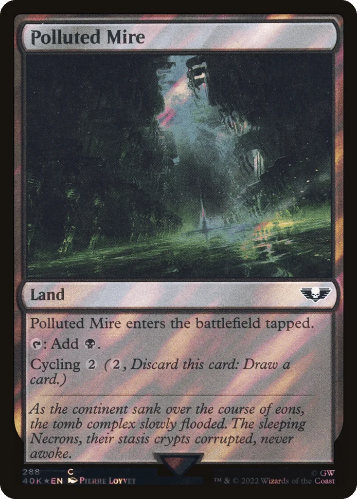 Polluted Mire · Warhammer 40,000 Commander