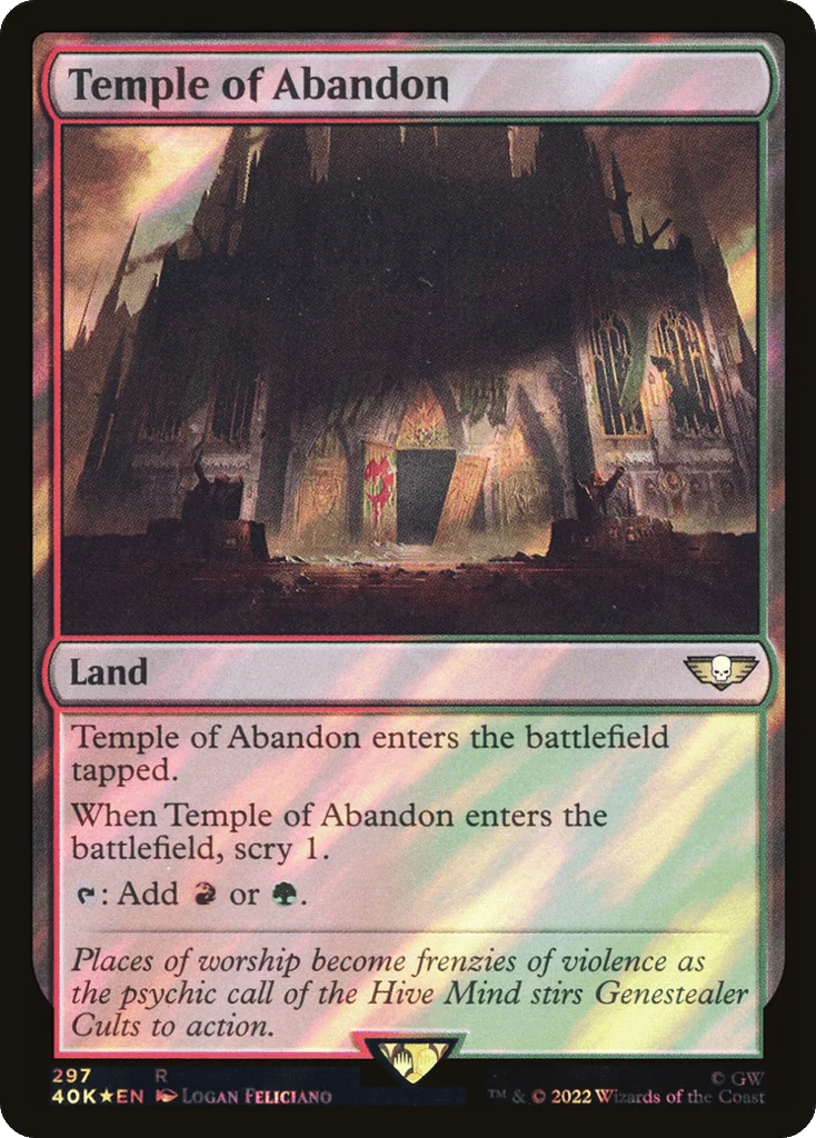 Temple of Abandon · Warhammer 40,000 Commander