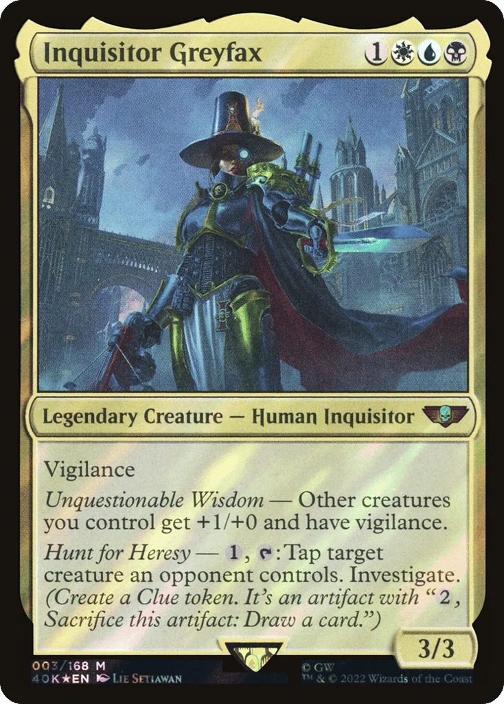 Inquisitor Greyfax · Warhammer 40,000 Commander
