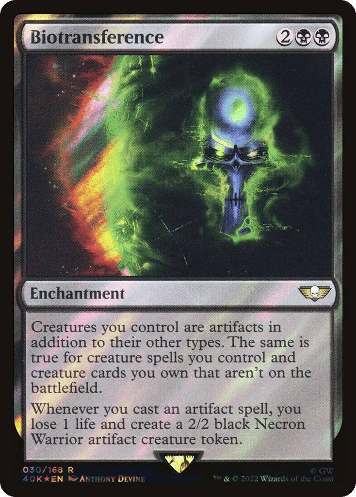 Biotransference · Warhammer 40,000 Commander