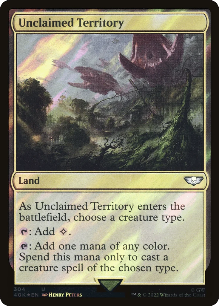 Unclaimed Territory · Warhammer 40,000 Commander
