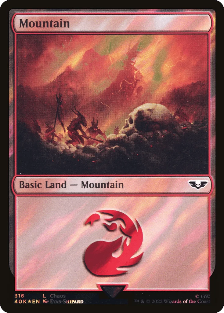 Mountain · Warhammer 40,000 Commander