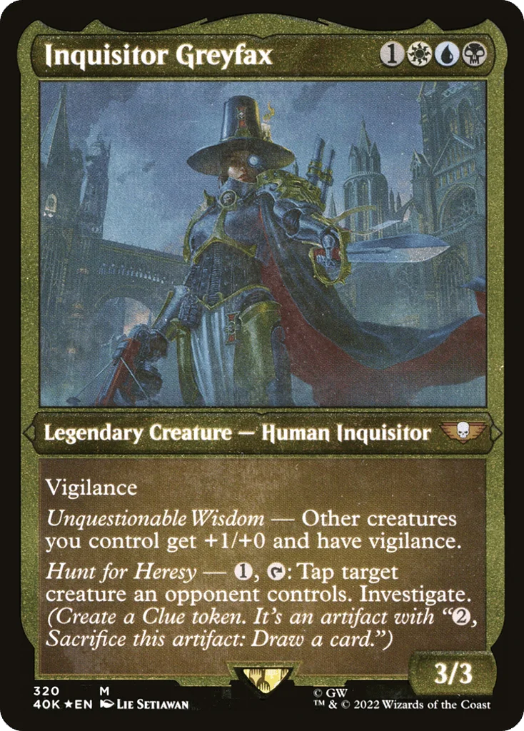 Inquisitor Greyfax · Warhammer 40,000 Commander