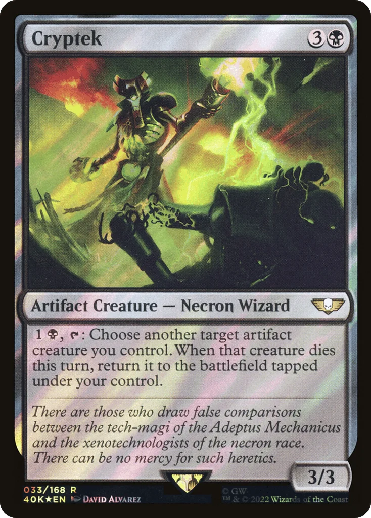 Cryptek · Warhammer 40,000 Commander