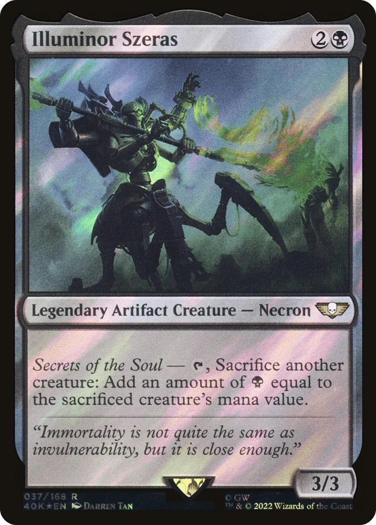 Illuminor Szeras · Warhammer 40,000 Commander